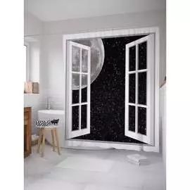 Шторка-занавеска для ванной JOYARTY