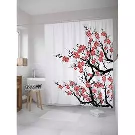 Шторка-занавеска для ванной JOYARTY