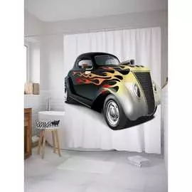 Шторка-занавеска для ванной JOYARTY