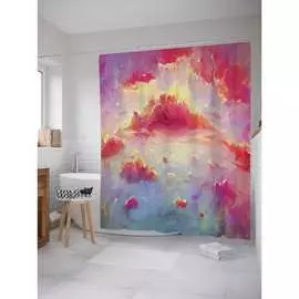 Шторка-занавеска для ванной JOYARTY