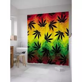 Шторка-занавеска для ванной JOYARTY