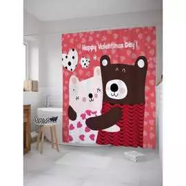 Шторка-занавеска для ванной JOYARTY