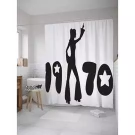 Шторка-занавеска для ванной JOYARTY