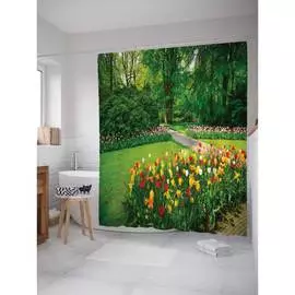 Шторка-занавеска для ванной JOYARTY