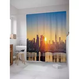 Шторка-занавеска для ванной JOYARTY