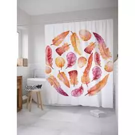 Шторка-занавеска для ванной JOYARTY