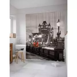 Шторка-занавеска для ванной JOYARTY