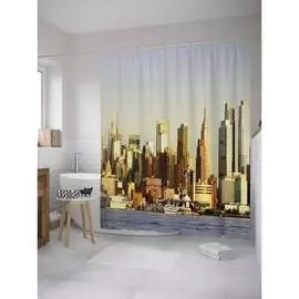 Шторка-занавеска для ванной JOYARTY