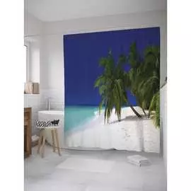 Шторка-занавеска для ванной JOYARTY