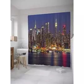 Шторка-занавеска для ванной JOYARTY