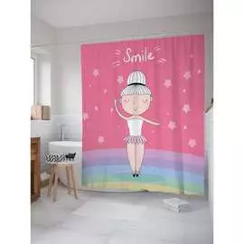 Шторка-занавеска для ванной JOYARTY