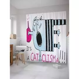 Шторка-занавеска для ванной JOYARTY