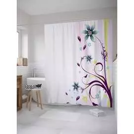 Шторка-занавеска для ванной JOYARTY