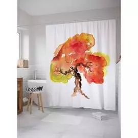 Шторка-занавеска для ванной JOYARTY