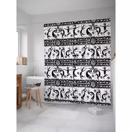 Шторка-занавеска для ванной JOYARTY