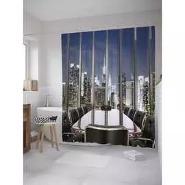 Шторка-занавеска для ванной JOYARTY