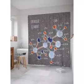 Шторка-занавеска для ванной JOYARTY