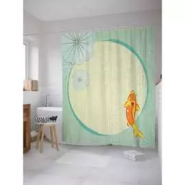 Шторка-занавеска для ванной JOYARTY