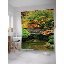 Шторка-занавеска для ванной JOYARTY