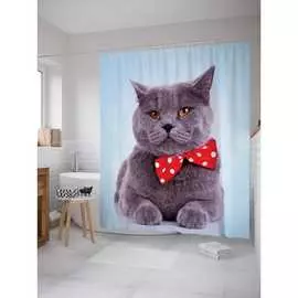 Шторка-занавеска для ванной JOYARTY