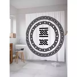 Шторка-занавеска для ванной JOYARTY