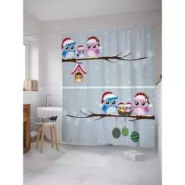 Шторка-занавеска для ванной JOYARTY