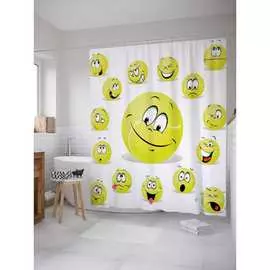 Шторка-занавеска для ванной JOYARTY