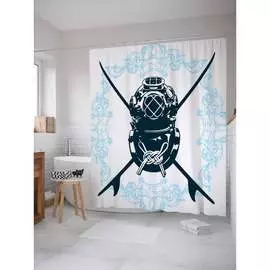 Шторка-занавеска для ванной JOYARTY