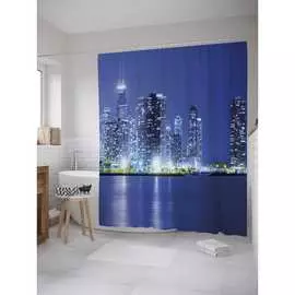Шторка-занавеска для ванной JOYARTY