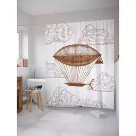 Шторка-занавеска для ванной JOYARTY