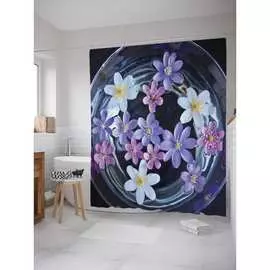 Шторка-занавеска для ванной JOYARTY