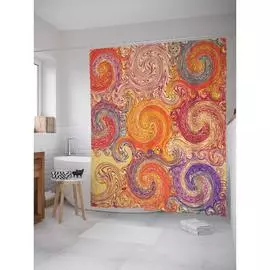 Шторка-занавеска для ванной JOYARTY