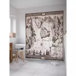 Шторка-занавеска для ванной JOYARTY