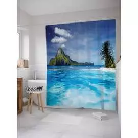 Шторка-занавеска для ванной JOYARTY