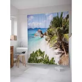 Шторка-занавеска для ванной JOYARTY