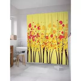 Шторка-занавеска для ванной JOYARTY