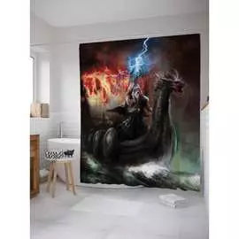 Шторка-занавеска для ванной JOYARTY