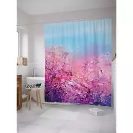 Шторка-занавеска для ванной JOYARTY