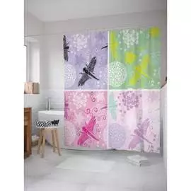 Шторка-занавеска для ванной JOYARTY