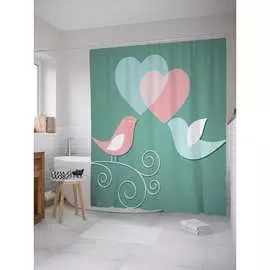 Шторка-занавеска для ванной JOYARTY