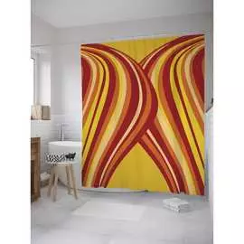 Шторка-занавеска для ванной JOYARTY