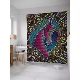 Шторка-занавеска для ванной JOYARTY