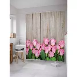 Шторка-занавеска для ванной JOYARTY