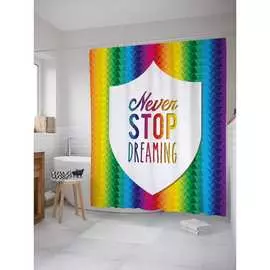 Шторка-занавеска для ванной JOYARTY