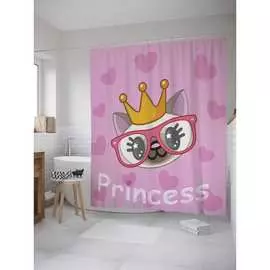 Шторка-занавеска для ванной JOYARTY