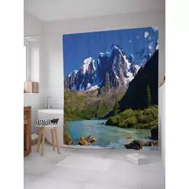 Шторка-занавеска для ванной JOYARTY