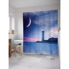 Шторка-занавеска для ванной JOYARTY