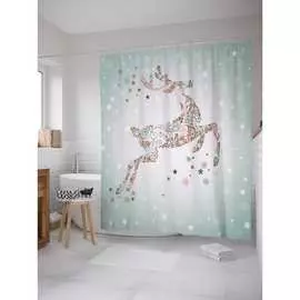 Шторка-занавеска для ванной JOYARTY