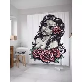 Шторка-занавеска для ванной JOYARTY