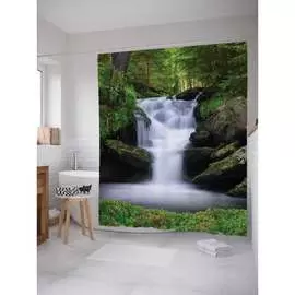 Шторка-занавеска для ванной JOYARTY